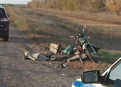 На трассе «Волгоград – Москва» мотоциклист разбился насмерть, врезавшись в иномарку (фото с места ДТ На трассе «Волгоград – Москва» мотоциклист разбился насмерть, врезавшись в иномарку (фото с места ДТ