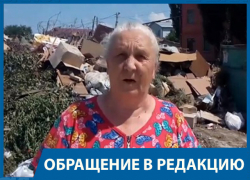 Мы живем как на пороховой бочке, - жительница поселка Вишневая балка в Волгограде Мы живем как на пороховой бочке, - жительница поселка Вишневая балка в Волгограде