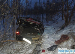 В Волгоградской области водитель улетел в кювет и врезался в дерево В Волгоградской области водитель улетел в кювет и врезался в дерево