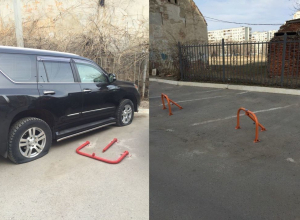 Борцу за свободную парковку прокололи колеса LEXUS в Волгограде Борцу за свободную парковку прокололи колеса LEXUS в Волгограде