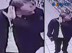 Ритуал алкогольного «маньяка» перед кражами в супермаркете Волжского попал на видео Ритуал алкогольного «маньяка» перед кражами в супермаркете Волжского попал на видео