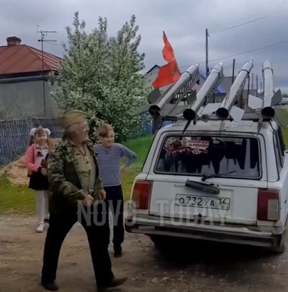 «Катюшу» на базе «Жигули» своими руками собрал житель Волгоградской области «Катюшу» на базе «Жигули» своими руками собрал житель Волгоградской области