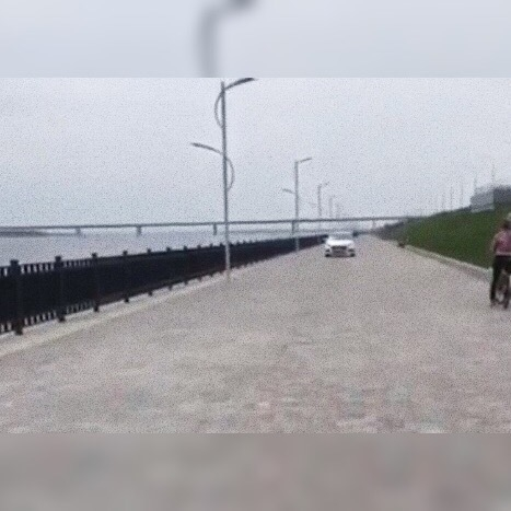 Нарушителя, проехавшегося по тротуару набережной Волгограда, наказали Нарушителя, проехавшегося по тротуару набережной Волгограда, наказали