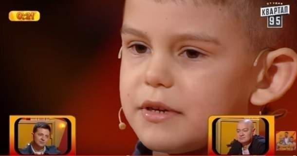 Русский дошкольник одержал победу 107 500 руб. в украинском шоу