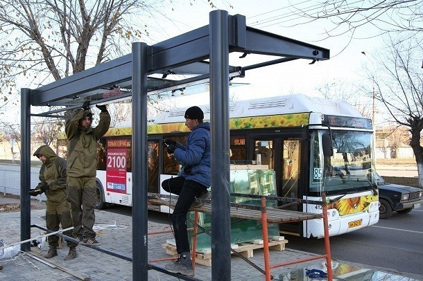 За срыв сроков обновления остановок к ЧМ -2018 в Волгограде накажут подрядчика За срыв сроков обновления остановок к ЧМ -2018 в Волгограде накажут подрядчика