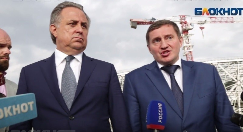 Виталий Мутко летит в Волгоград проверять стадион и готовность к ЧМ-2018 Виталий Мутко летит в Волгоград проверять стадион и готовность к ЧМ-2018