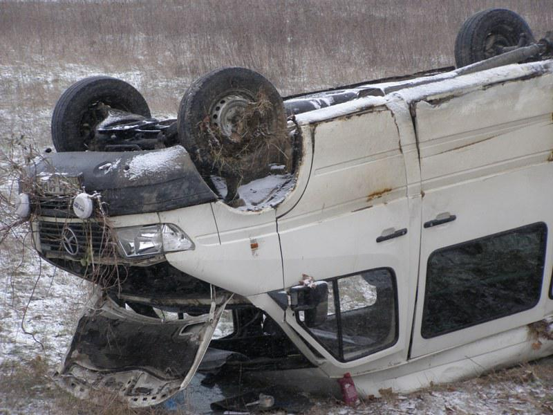 В Ингушетии перевернулся автобус с азербайджанцами