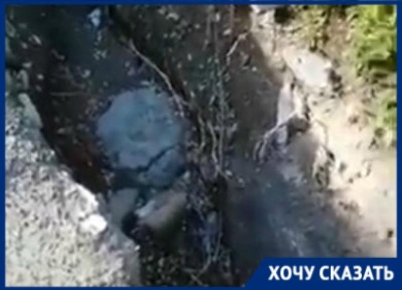 Жители улицы Елисеева идут через опасные траншеи и рытвины, чтобы попасть в центр Волгограда Жители улицы Елисеева идут через опасные траншеи и рытвины, чтобы попасть в центр Волгограда