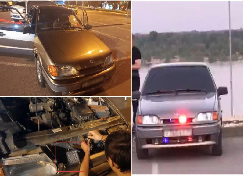 Волгоградец установил полицейскую мигалку на «пятнадцатую» и развлекался в компании Волгоградец установил полицейскую мигалку на «пятнадцатую» и развлекался в компании