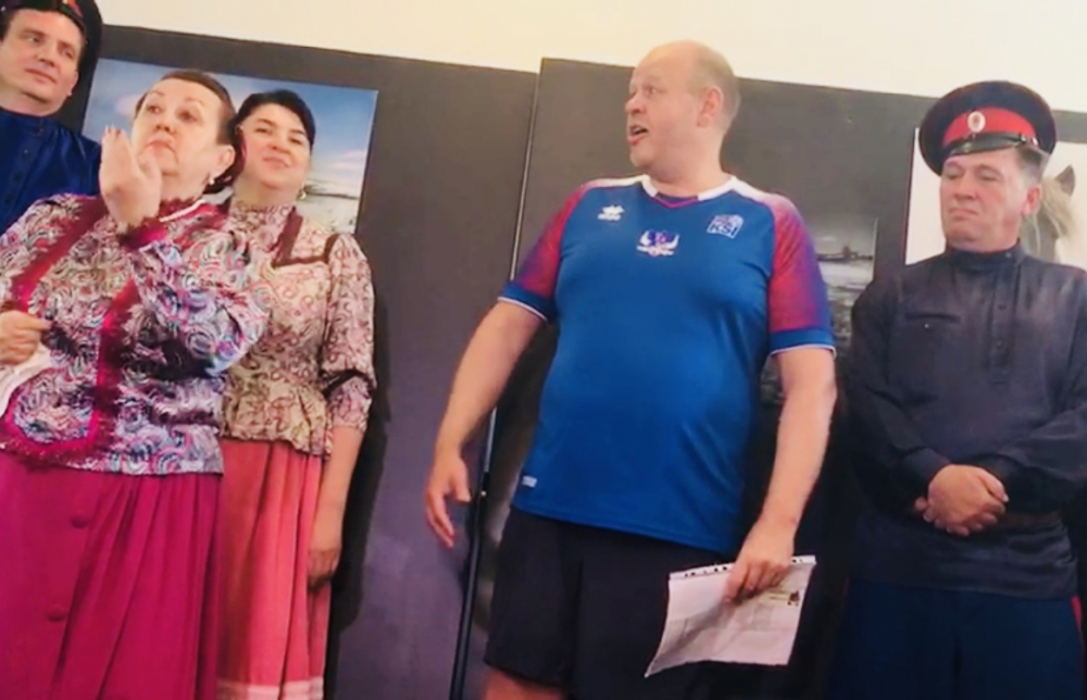 Исландцы вместе с казаками спели «Подмосковные вечера» в Волгограде