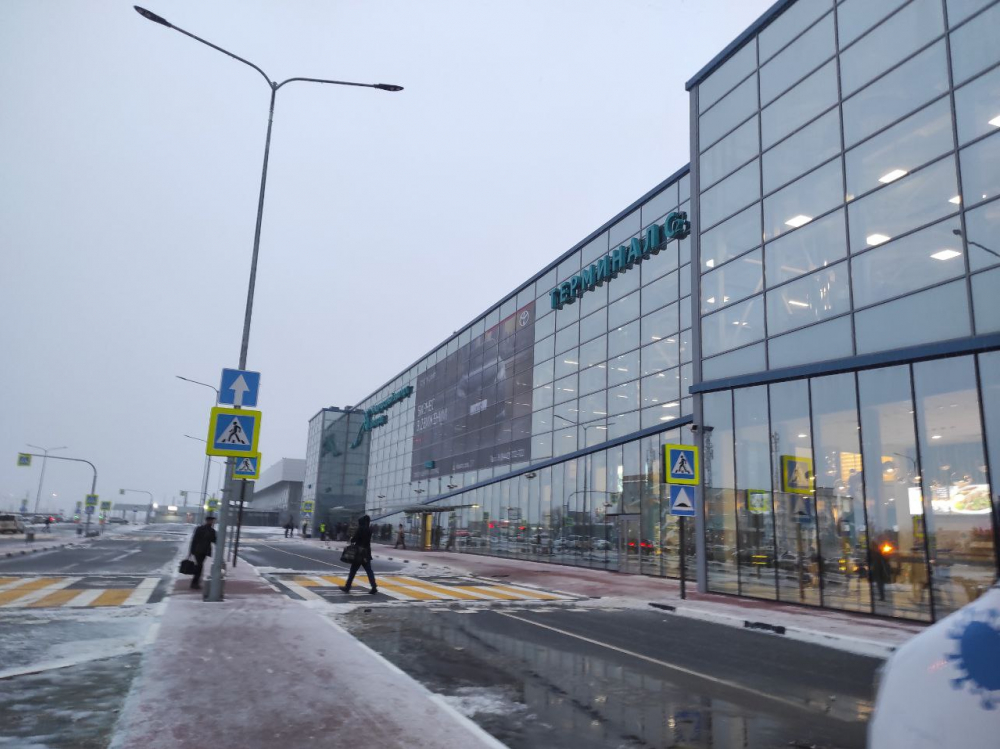 Волгоградский аэропорт не принимает самолеты из-за ледяного дождя