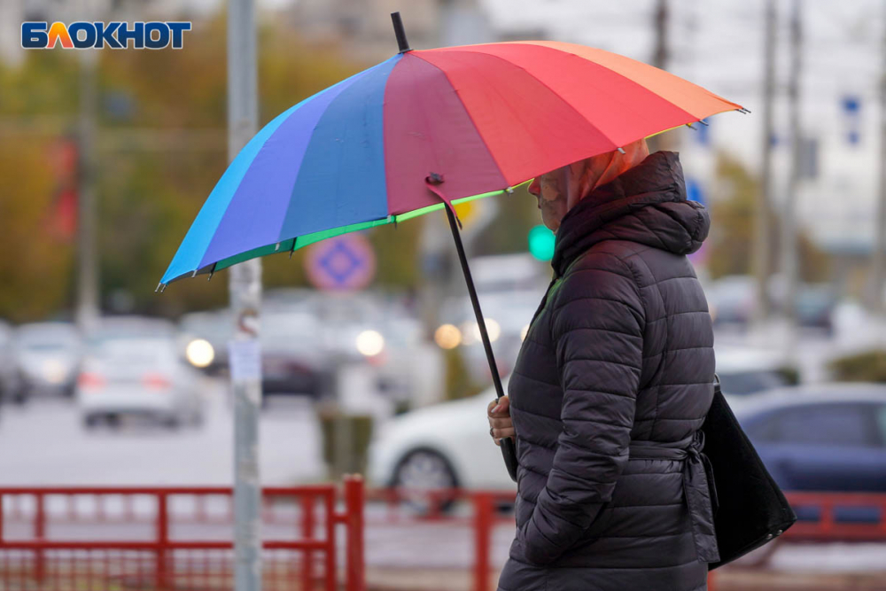 Дождем и мокрым снегом начнется рабочая неделя в Волгограде