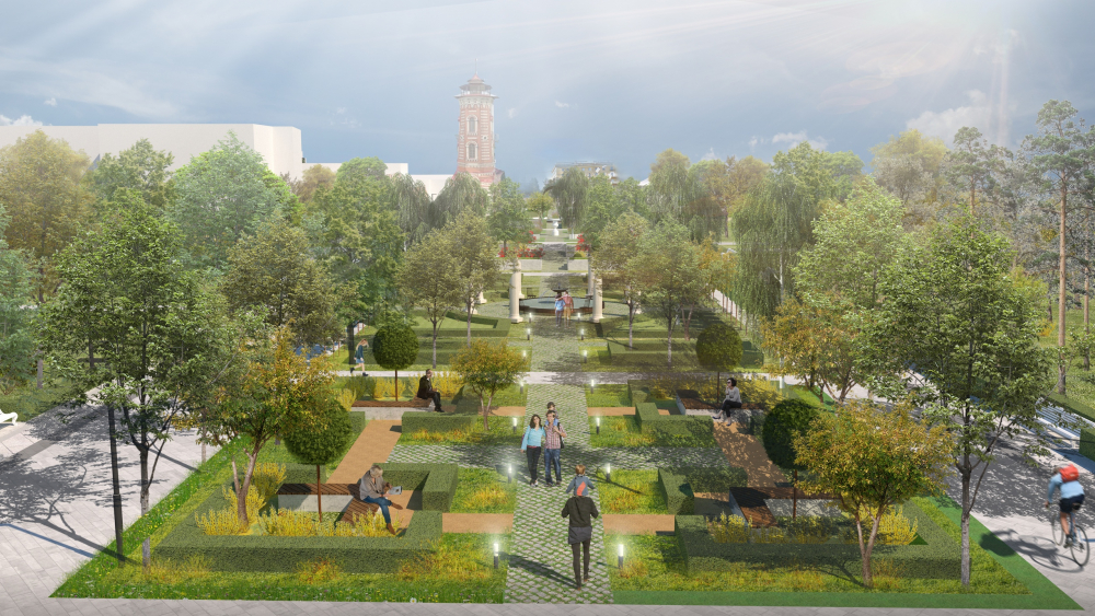 В Волгограде Комсомольский сад переделают в японский и отдадут под французские парки