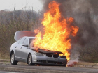 Ночью злоумышленники спалили под Волгоградом BMW