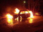 В Волгоградской области за сутки сгорели два автомобиля