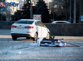 Авария в волжском на мотоцикле