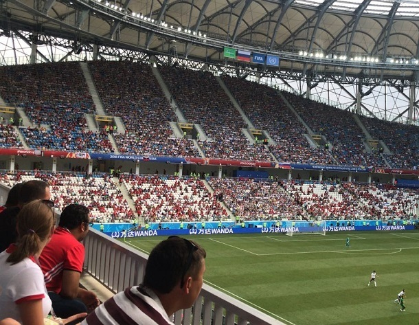 Волгоградцы проигнорировали матч на стадионе в пользу трансляции игры сборной России