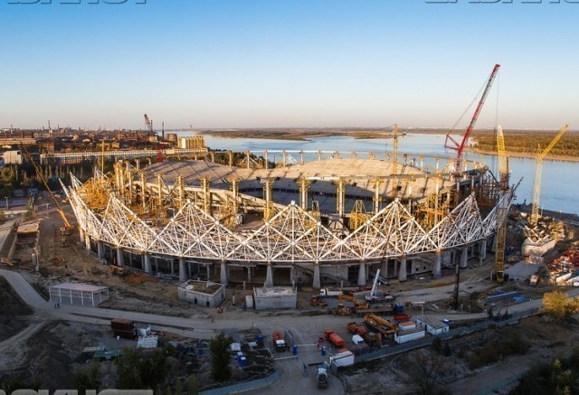После публикации «Блокнота Волгограда» перед строителями стадиона начали гасить долги по зарплате