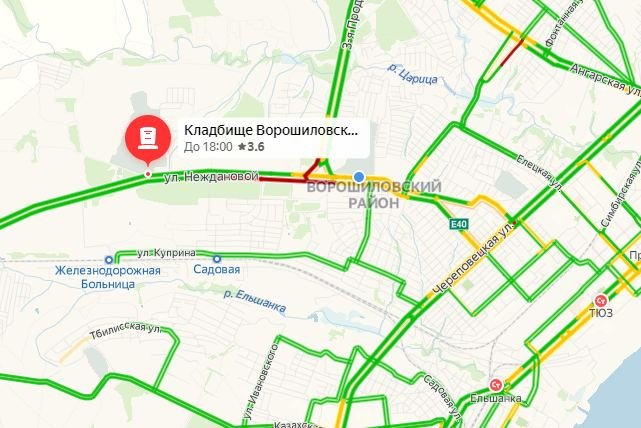 Новое ворошиловское кладбище волгоград карта